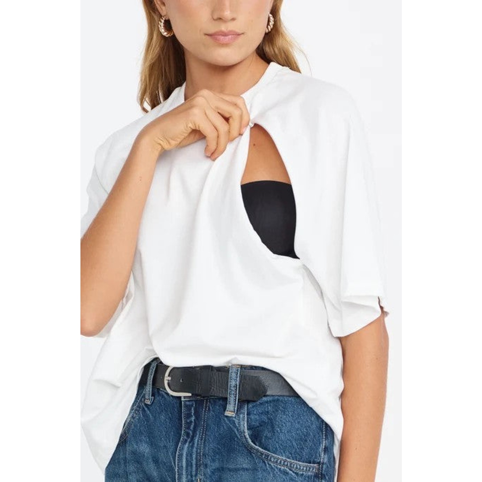 Apero Label Classique Box-Cut Cotton Tee - M — image 4 of 6